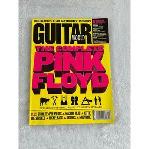 Vintage December 2001 Guitar World, The Complete Pink Floyd, STP, Nickleback